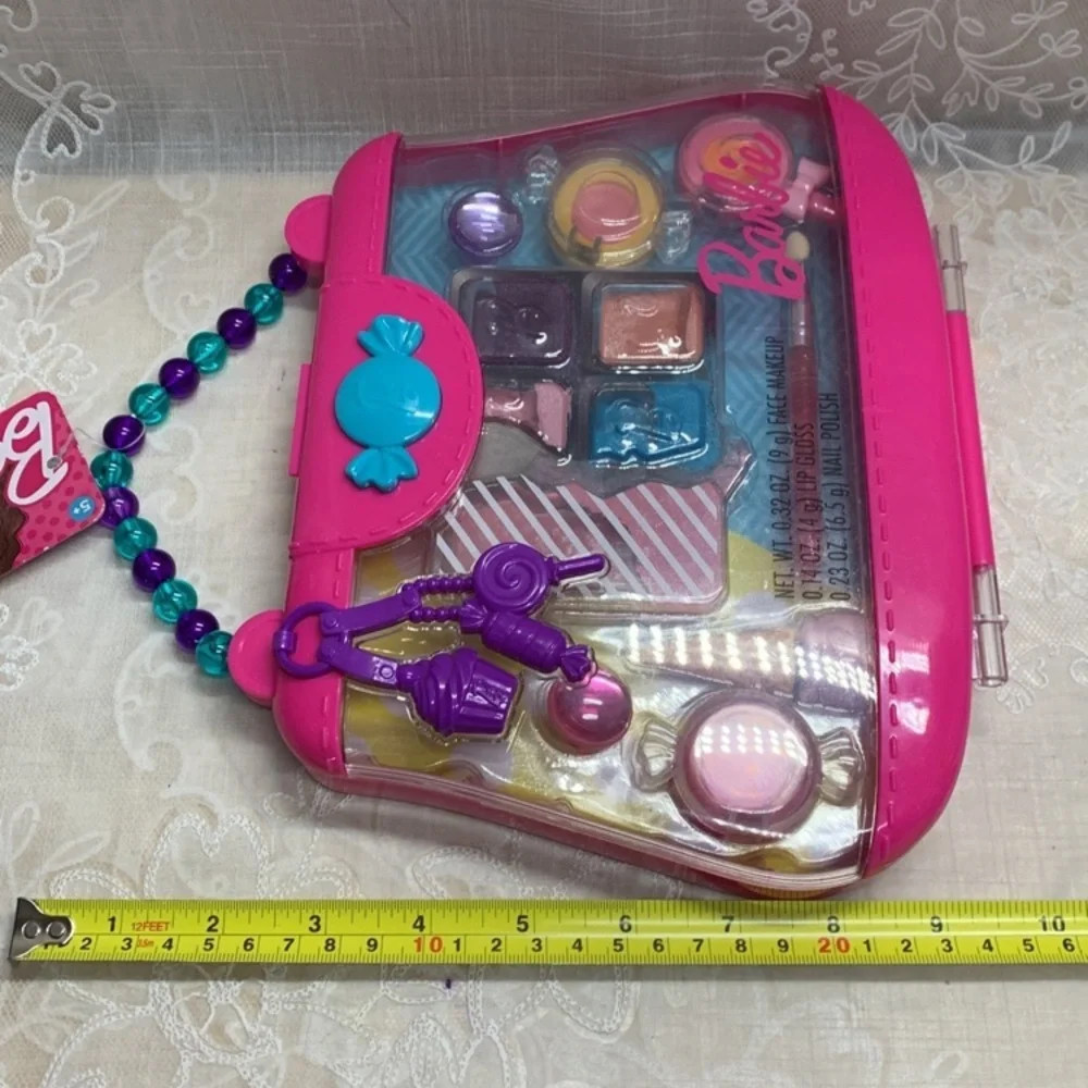 Barbie Super sweet make-up pink case Just Play 2018 expired